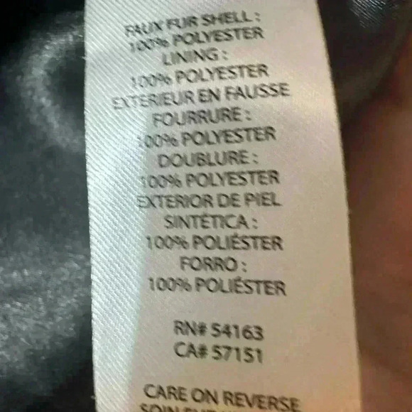 Calvin Klein Plaid Shacket Jacket Womens L Blue Black Button-Up Pockets - Picture 7 of 7